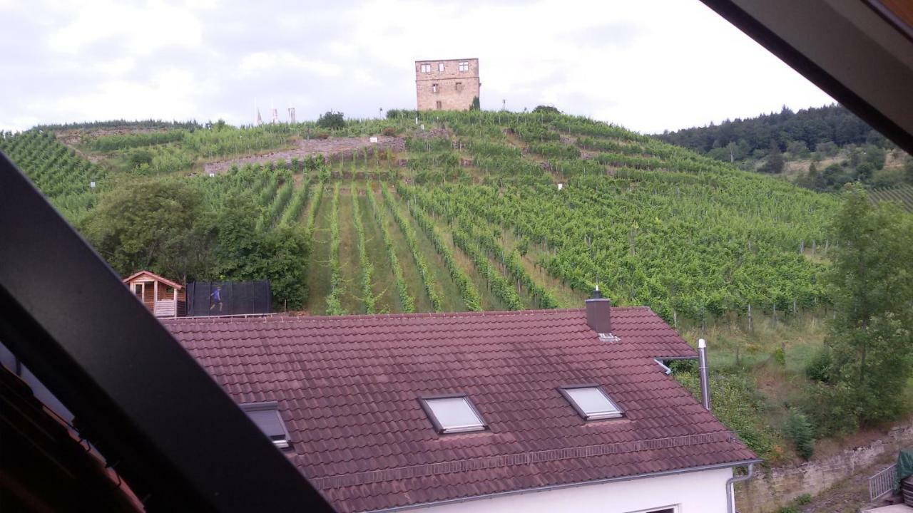 Giebelzimmer Mit Weinbergblick Stetten  Exteriér fotografie